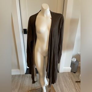 Majestic Paris linen wrap dark brown and light brown size 3
